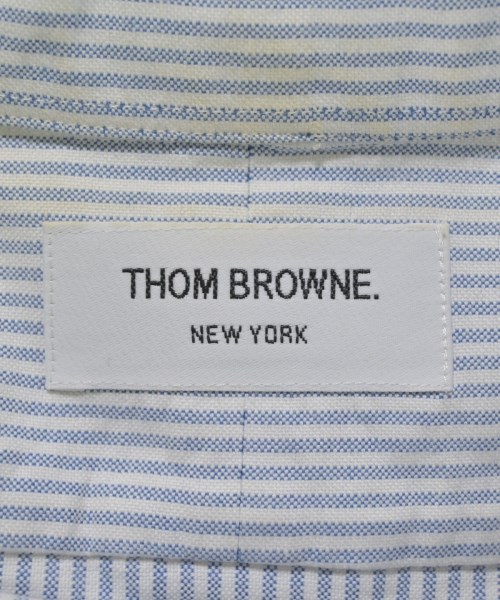 THOM BROWNE（トムブラウン）カジュアルシャツ 青 サイズ:1(S位) メンズ/2200686543091