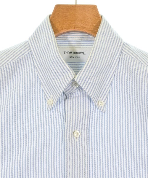 THOM BROWNE（トムブラウン）カジュアルシャツ 青 サイズ:1(S位) メンズ/2200686543091