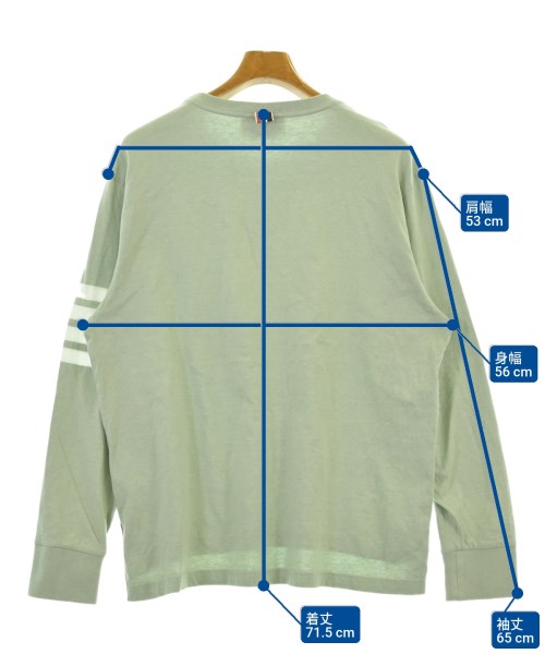 THOM BROWNE（トムブラウン）Tシャツ・カットソー 緑 サイズ:1(S位) メンズ/2200686628125