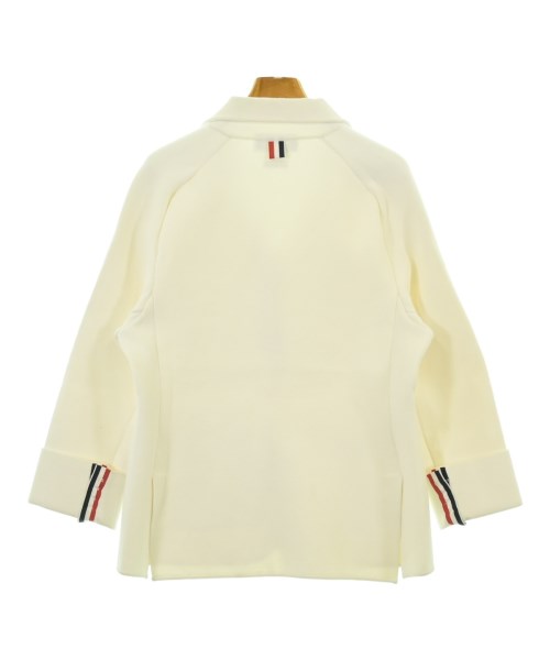 THOM BROWNE（トムブラウン）テーラードジャケット 白 サイズ:46(XL位) レディース/2200686639060