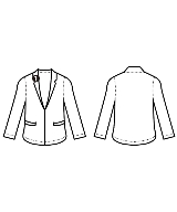 THOM BROWNE（トムブラウン）テーラードジャケット 白 サイズ:46(XL位) レディース/2200686639060