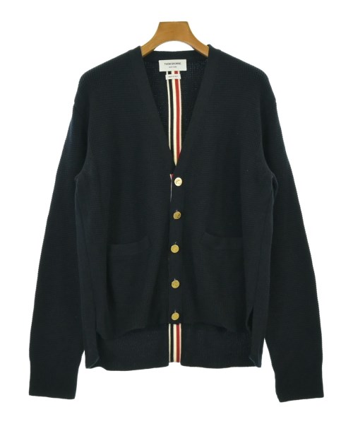 THOM BROWNE(トムブラウン)ニット・セーター 紺 サイズ:2(M位)/2200686730057