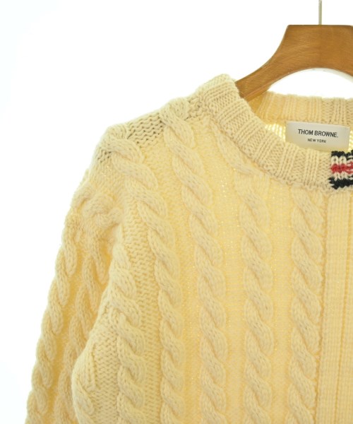 THOM BROWNE（トムブラウン）ニット・セーター 白 サイズ:2(M位) メンズ/2200686813316