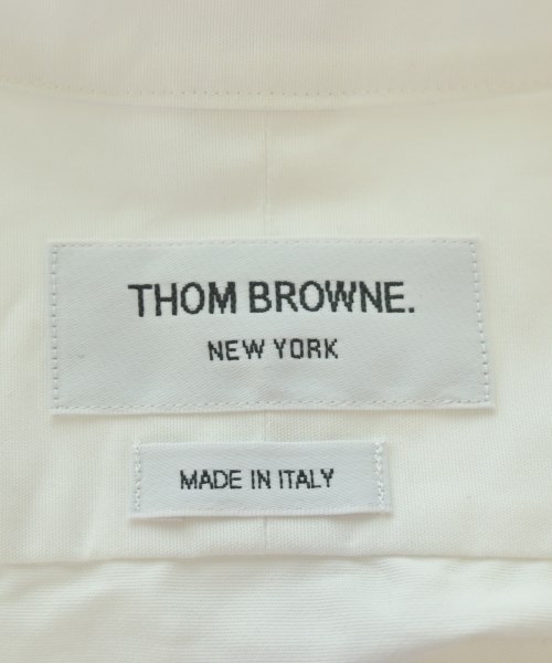 THOM BROWNE（トムブラウン）カジュアルシャツ 白 サイズ:1(S位) メンズ/2200687825035
