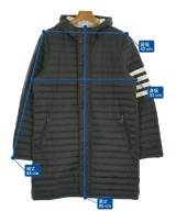 THOM BROWNE（トムブラウン）ダウンコート 黒 サイズ:1(S位) メンズ/2200683441024