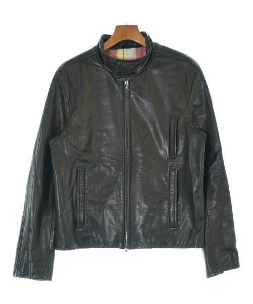 THOM BROWNE(トムブラウン)ライダース 黒 サイズ:2(M位)/2200683441031