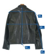 THOM BROWNE（トムブラウン）ライダース 黒 サイズ:2(M位) メンズ/2200683441031