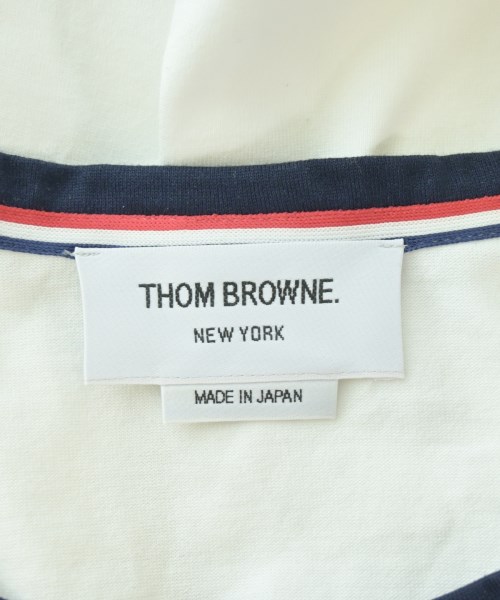 THOM BROWNE（トムブラウン）Tシャツ・カットソー 白 サイズ:2(M位) メンズ/2200690349146