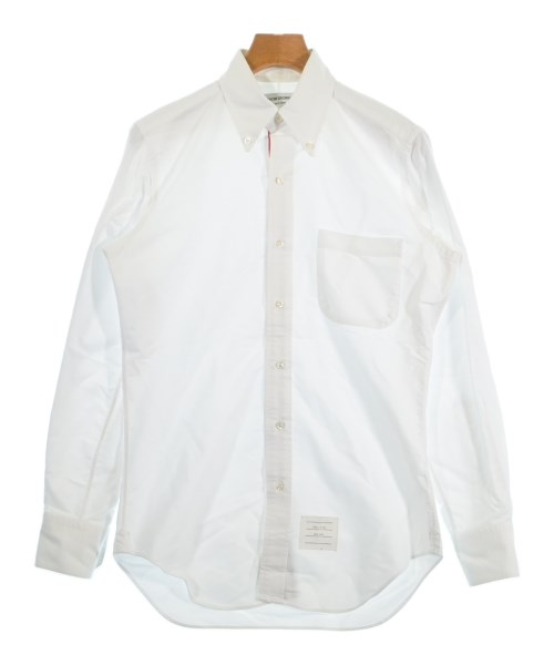 THOM BROWNE(トムブラウン)カジュアルシャツ 白 サイズ:1(S位)/2200690371017