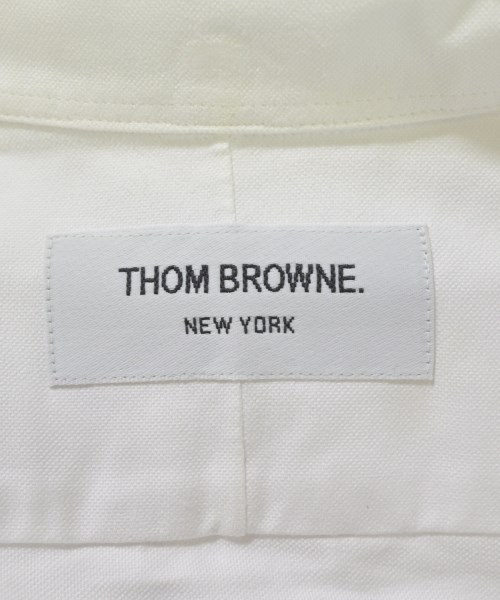 THOM BROWNE（トムブラウン）カジュアルシャツ 白 サイズ:1(S位) メンズ/2200690371017