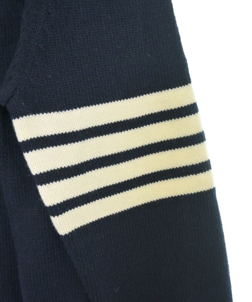 THOM BROWNE（トムブラウン）ニット・セーター 紺 サイズ:4(XL位) メンズ/2200690514056