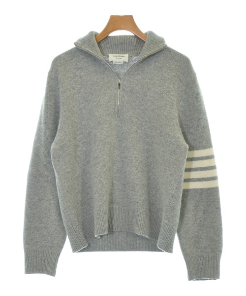THOM BROWNE(トムブラウン)ニット・セーター グレー サイズ:3(L位)/2200690514063