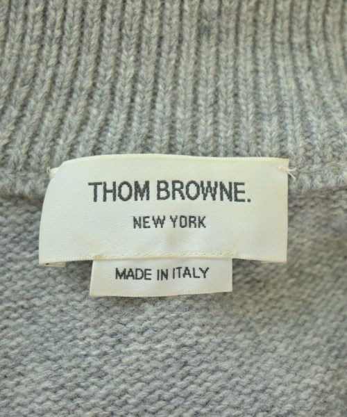 THOM BROWNE（トムブラウン）ニット・セーター グレー サイズ:3(L位) メンズ/2200690514063
