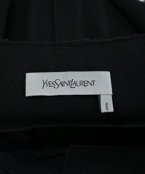 YVES SAINT LAURENT（イヴサンローラン）ひざ丈スカート 黒 サイズ:36(XS位) レディース/2200620396042