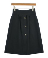 YVES SAINT LAURENT（イヴサンローラン）ひざ丈スカート 黒 サイズ:36(XS位) レディース/2200620396042