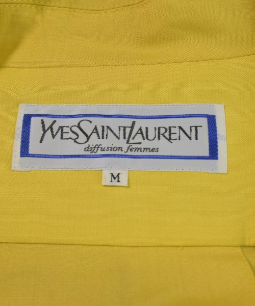 YVES SAINT LAURENT（イヴサンローラン）テーラードジャケット 黄 サイズ:M レディース/2200632320806