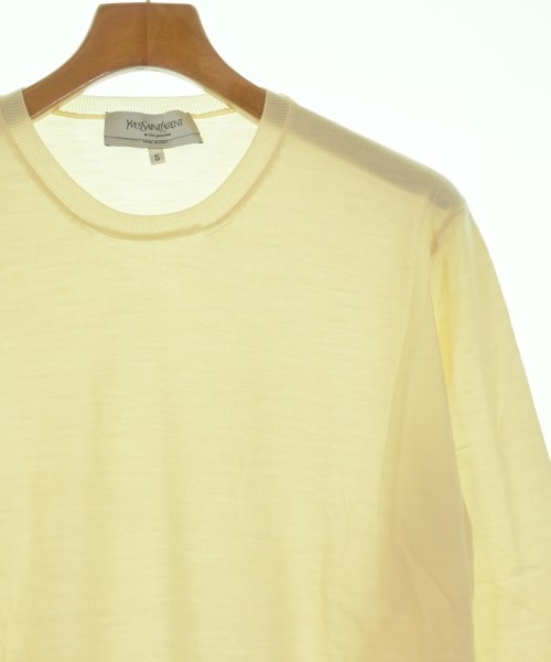 YVES SAINT LAURENT（イヴサンローラン）ニット・セーター 白 サイズ:S メンズ/2200529213020