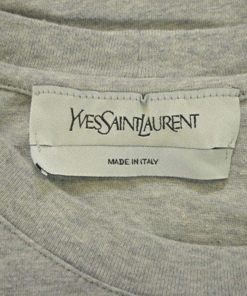 YVES SAINT LAURENT（イヴサンローラン）Tシャツ・カットソー グレー サイズ:M メンズ/2200594329091