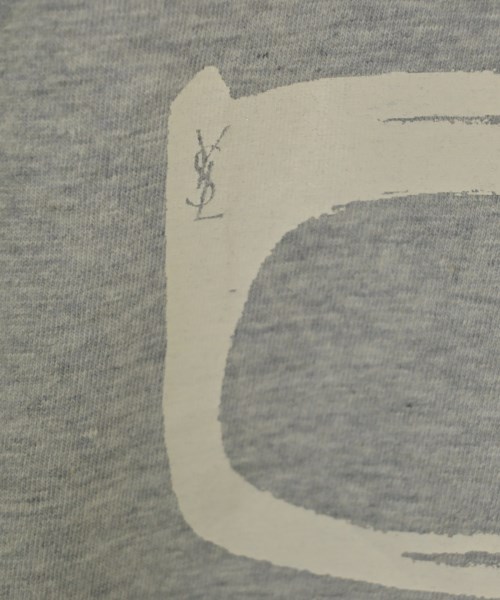 YVES SAINT LAURENT（イヴサンローラン）Tシャツ・カットソー グレー サイズ:M メンズ/2200594329091
