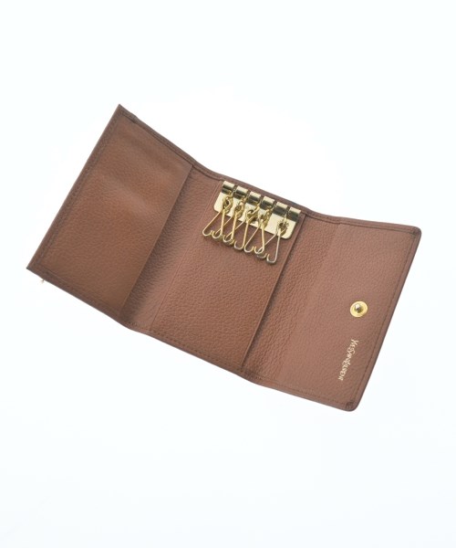 YVES SAINT LAURENT（イヴサンローラン）キーケース・キーホルダー 茶 サイズ:- レディース/2200641375057