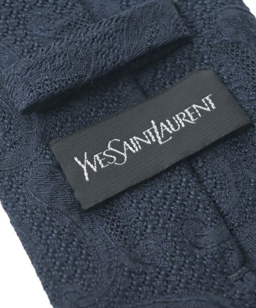 YVES SAINT LAURENT（イヴサンローラン）ネクタイ 紺 サイズ:- メンズ/2200642444059