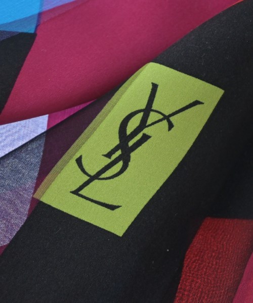 YVES SAINT LAURENT（イヴサンローラン）バンダナ・スカーフ ピンク サイズ:- レディース/2200632703159