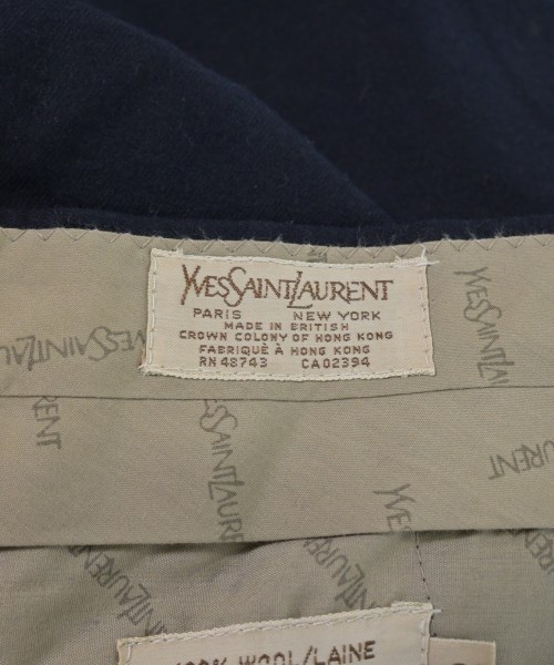 YVES SAINT LAURENT（イヴサンローラン）スラックス 紺 サイズ:33(L位) メンズ/2200628098078