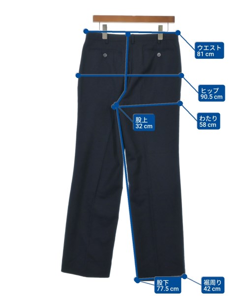 YVES SAINT LAURENT（イヴサンローラン）スラックス 紺 サイズ:33(L位) メンズ/2200628098078