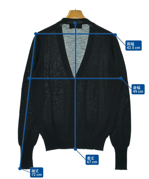 YVES SAINT LAURENT（イヴサンローラン）カーディガン 黒 サイズ:S メンズ/2200633505073