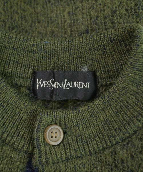 YVES SAINT LAURENT（イヴサンローラン）ニット・セーター カーキ サイズ:M メンズ/2200610165047