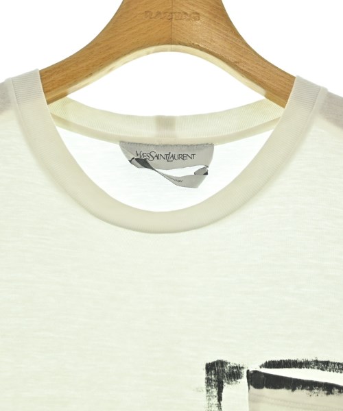 YVES SAINT LAURENT（イヴサンローラン）Tシャツ・カットソー 白 サイズ:S メンズ/2200615326085