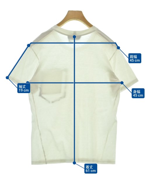 YVES SAINT LAURENT（イヴサンローラン）Tシャツ・カットソー 白 サイズ:S メンズ/2200615326085