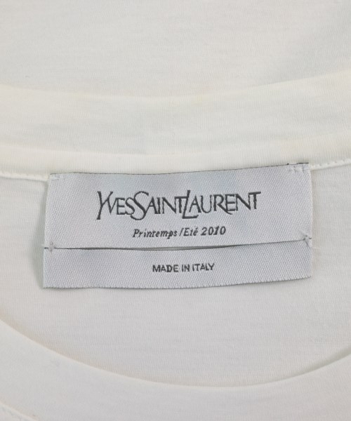 YVES SAINT LAURENT（イヴサンローラン）Tシャツ・カットソー 白 サイズ:38(S位) レディース/2200615975092
