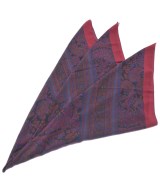 YVES SAINT LAURENT（イヴサンローラン）ストール 赤 サイズ:- レディース/2200611023124