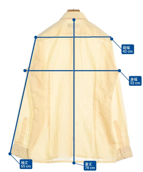 YVES SAINT LAURENT（イヴサンローラン）カジュアルシャツ ピンク サイズ:15 1/2(M位) メンズ/2200620589116