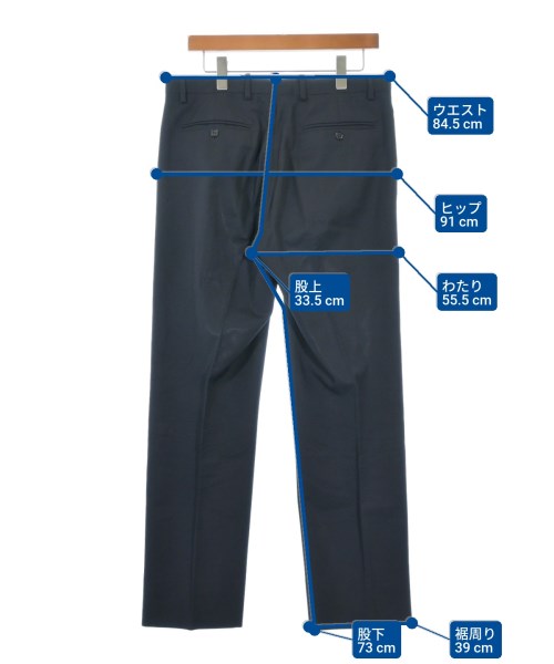 YVES SAINT LAURENT（イヴサンローラン）スラックス 黒 サイズ:48(L位) メンズ/2200619031176