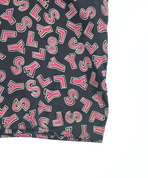 YVES SAINT LAURENT（イヴサンローラン）ブラウス 紺 サイズ:36(XS位) レディース/2200677087085