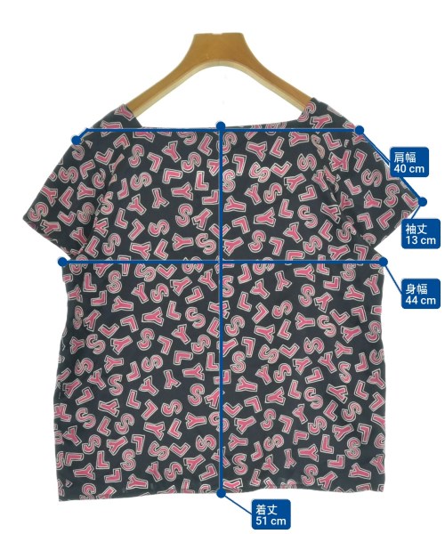 YVES SAINT LAURENT（イヴサンローラン）ブラウス 紺 サイズ:36(XS位) レディース/2200677087085