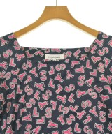 YVES SAINT LAURENT（イヴサンローラン）ブラウス 紺 サイズ:36(XS位) レディース/2200677087085