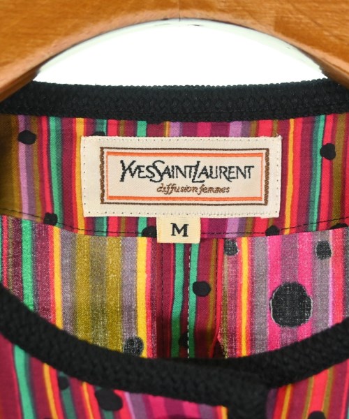 YVES SAINT LAURENT（イヴサンローラン）ブラウス 赤 サイズ:M レディース/2200694767069