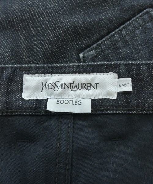 YVES SAINT LAURENT（イヴサンローラン）デニムパンツ 黒 サイズ:50(XL位) メンズ/2200697701398