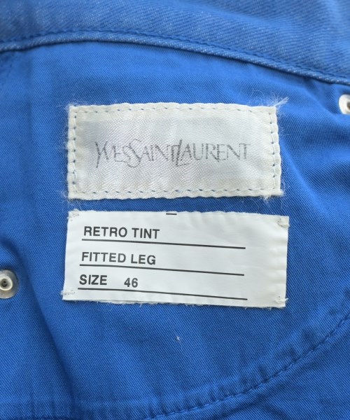 YVES SAINT LAURENT（イヴサンローラン）デニムパンツ 青 サイズ:46(M位) メンズ/2200697701435