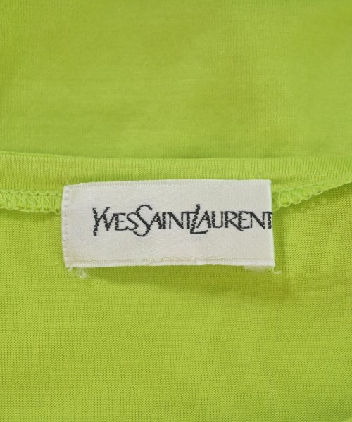 YVES SAINT LAURENT（イヴサンローラン）Tシャツ・カットソー 緑 サイズ:L レディース/2200698934566