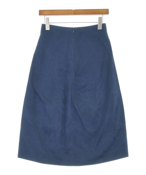 YVES SAINT LAURENT（イヴサンローラン）ひざ丈スカート 紺 サイズ:36(XS位) レディース/2200657613044