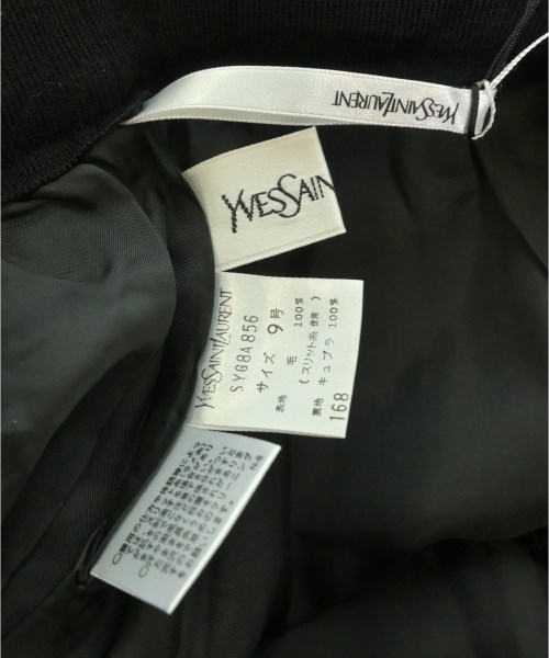 YVES SAINT LAURENT（イヴサンローラン）ひざ丈スカート 黄 サイズ:9(M位) レディース/2200717607044