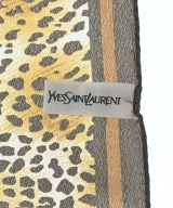 YVES SAINT LAURENT（イヴサンローラン）バンダナ・スカーフ 茶 サイズ:- レディース/2200717895625