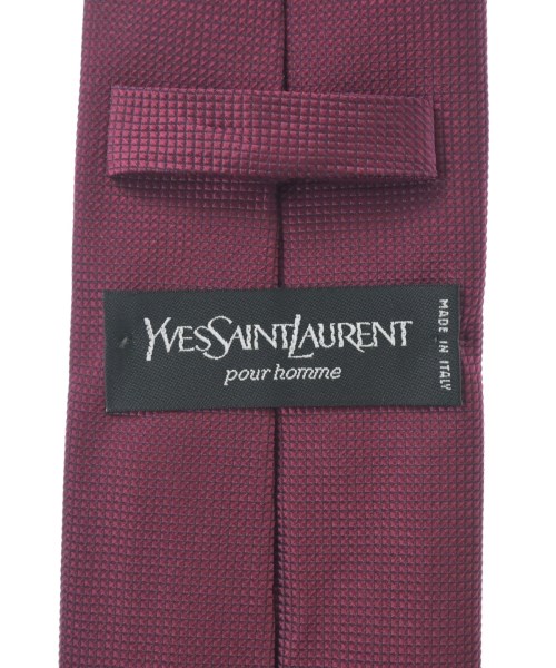 YVES SAINT LAURENT（イヴサンローラン）ネクタイ 赤 サイズ:- メンズ/2200644773263