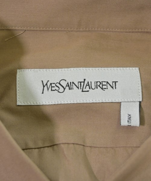 YVES SAINT LAURENT（イヴサンローラン）ドレスシャツ 茶 サイズ:41(XL位) メンズ/2200634044106