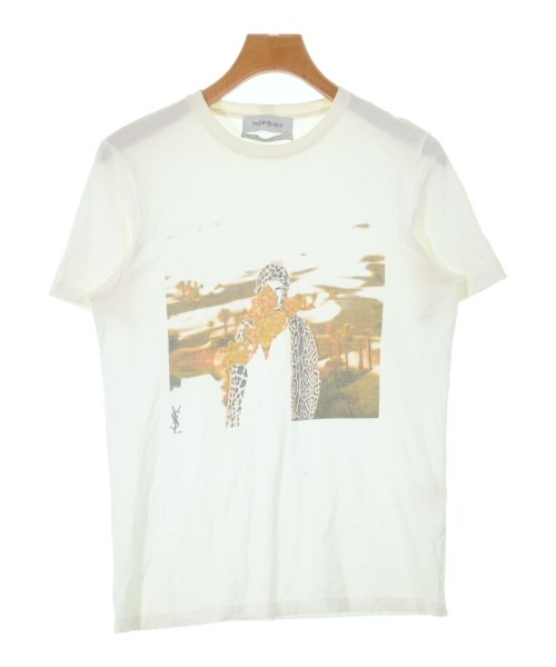 YVES SAINT LAURENT(イヴサンローラン)Tシャツ・カットソー 白 サイズ:M/2200634044212
