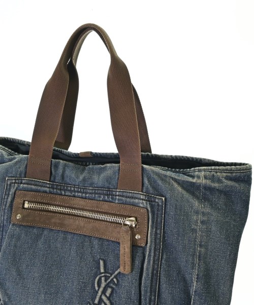 YVES SAINT LAURENT（イヴサンローラン）トートバッグ 紺 サイズ:- メンズ/2200649302130